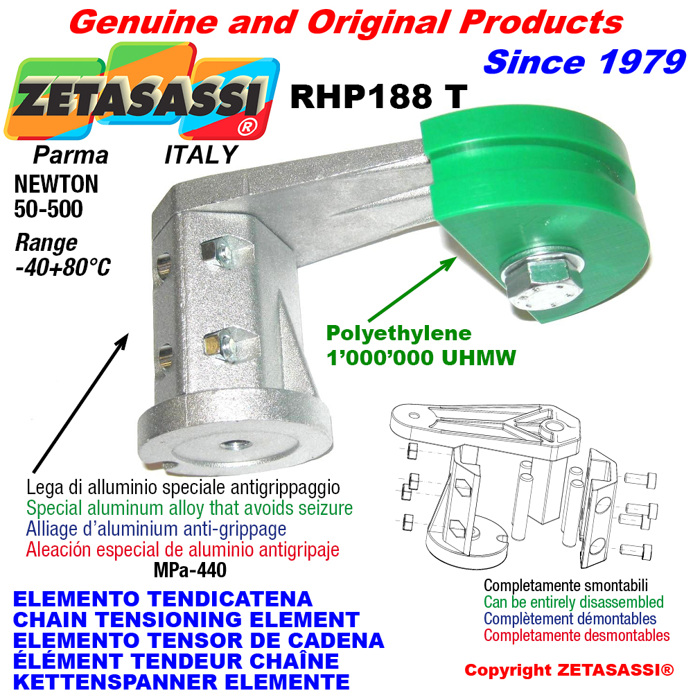   ZETASASSI RHP188TO3TASA100D