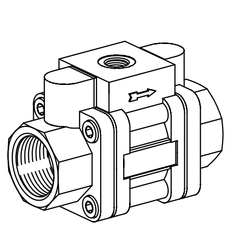  PGV-131-B76-3/4PN AVS Romer / Roemer 614313