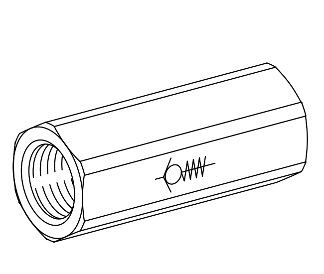 Обратный клапан VNR-133-M60-1/4F AVS Romer / Roemer 635005