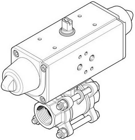  VZBA-3/8"-GG-63-T-22-F0304-V4V4T-PS15-R-90-4-C CBF HYDRAULIC 