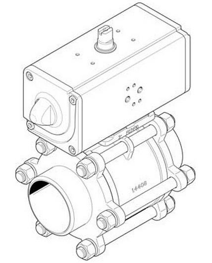  VZBA-4"-WW-63-T-22-F10-V4V4T-PP240-R-90-C CBF HYDRAULIC 