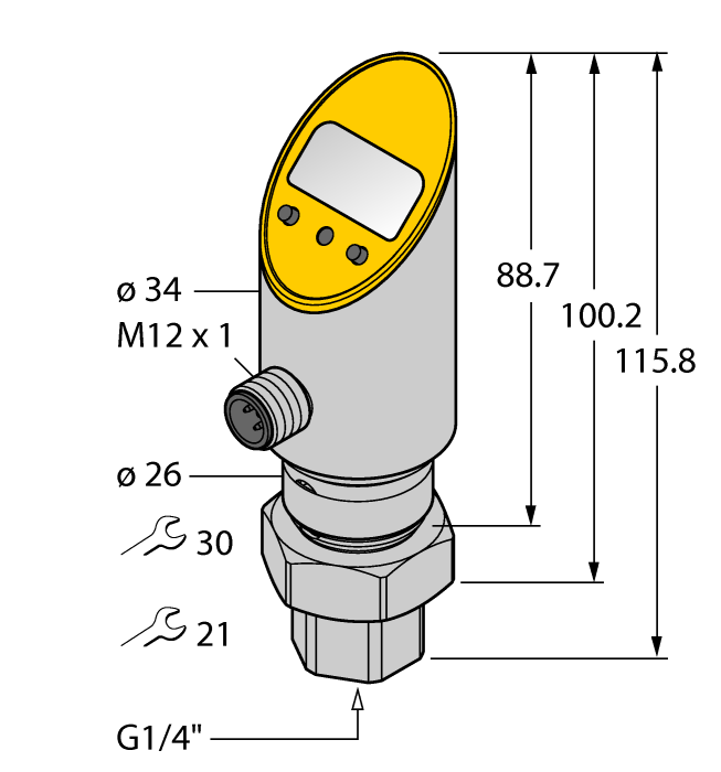  PS600R-501-LI2UPN8X-H1141 Turck 6832809