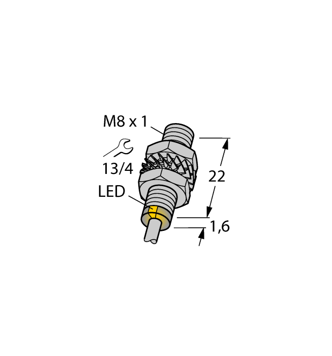  BI1.5-EG08K-AP6X Turck Turck 