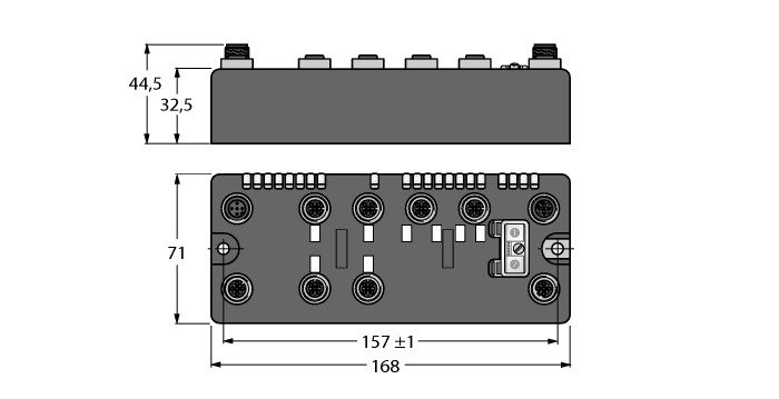  BLCCO-6M12LT-2RFID-S-8XSG-P Turck Turck 