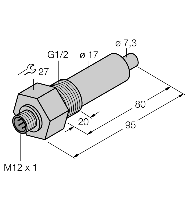  FCS-G1/2A4-NA-H1141/L080 Turck 6870317