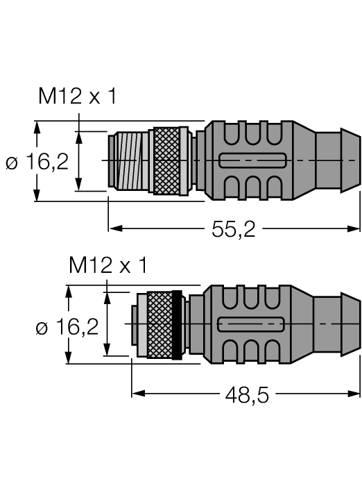  RSSW-D9S-RKSW455-0,5M-0,5M Turck 6602625