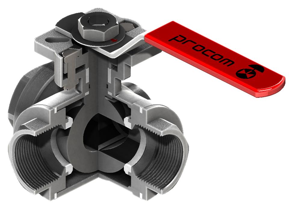 Пневмораспределитель PCSFTV Procom Valves 