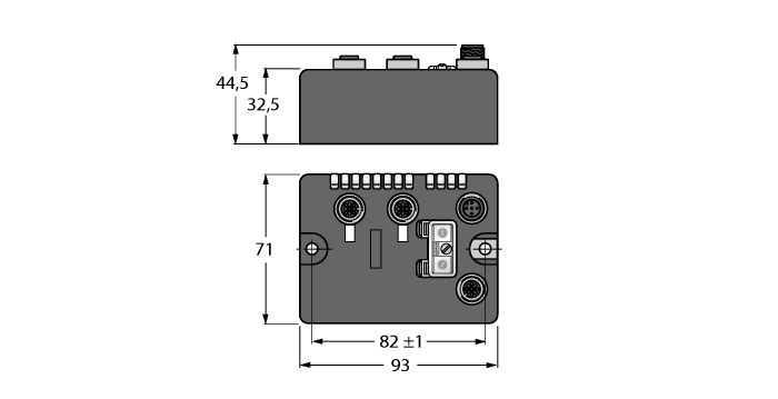  BLCCO-2M12S-2AO-V Turck Turck 