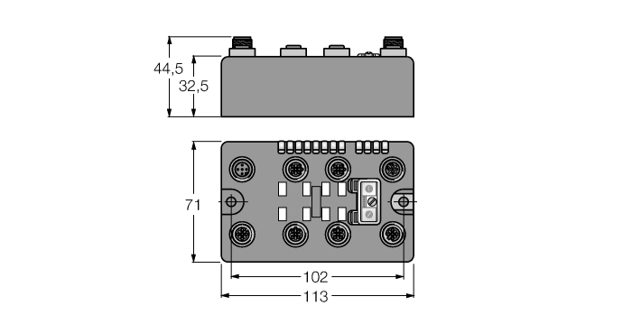  BLCDN-4M12WMT-4AI4AO-VI Turck Turck 