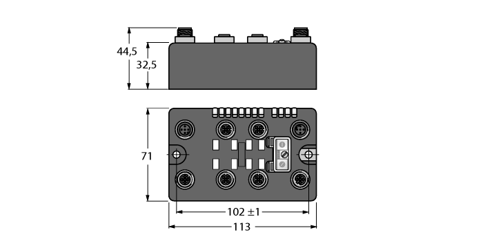  BLCDP-4M12MT-4AI4AO-VI Turck Turck 