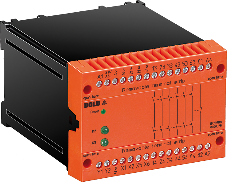 Модуль аварийной остановки BO5988.61/024 DC24V+AC230V DOLD 0040375