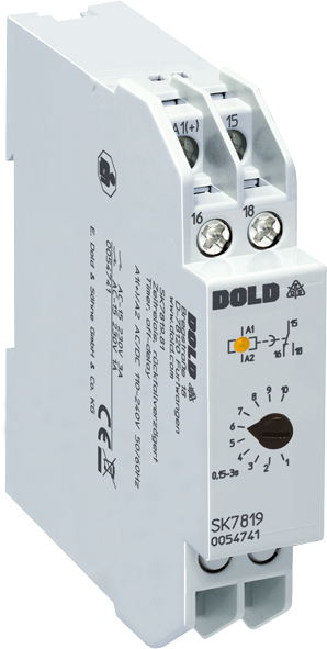 Реле безопасности SK7819.81 AC/DC110-240V 0,15-3S DOLD 0054741