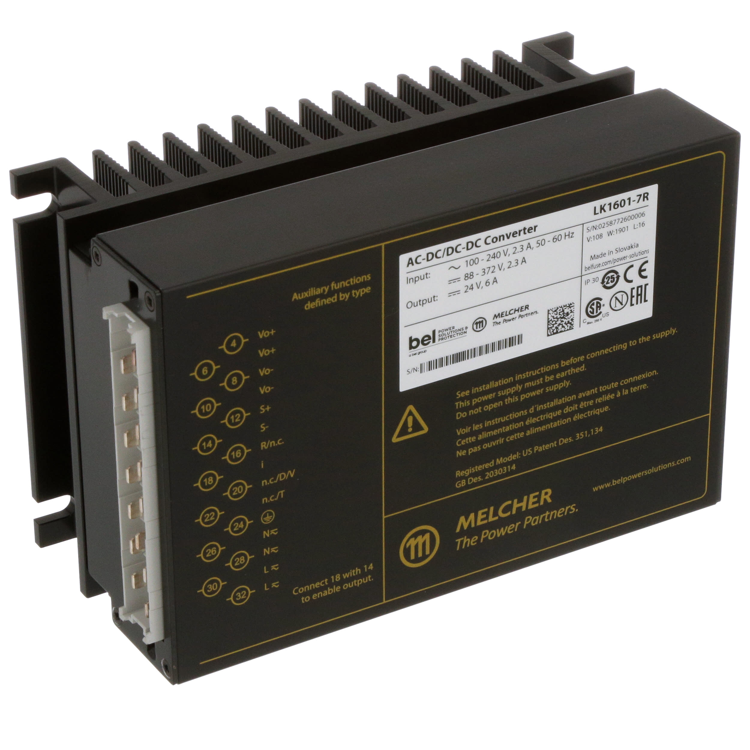   Bel Power Solutions LK1601-7R