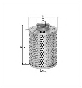 Гидравлический фильтр коробки передач HX 188 MAHLE (Filtration Group) 