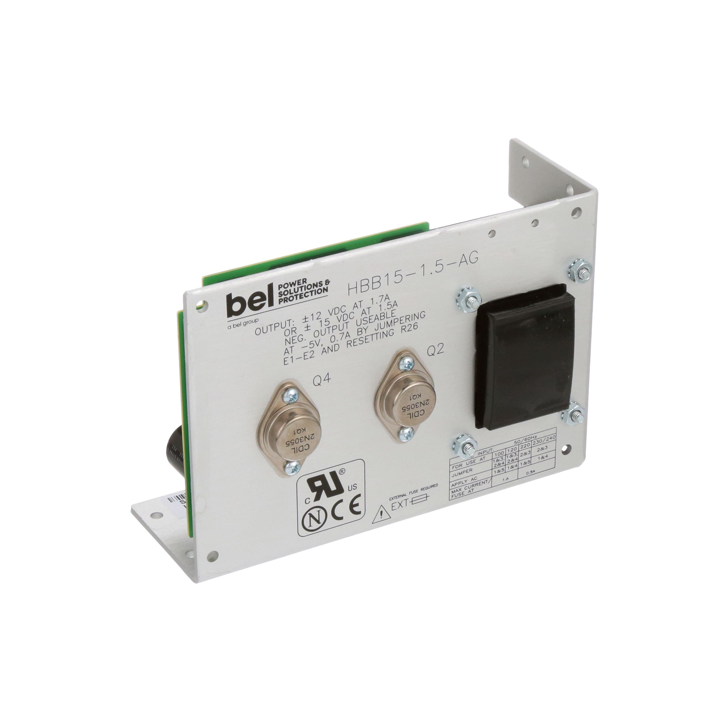   Bel Power Solutions HBB15-1.5-AG