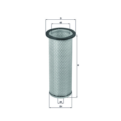 Безопасный элемент воздушного фильтра LXS 201 MAHLE (Filtration Group) 