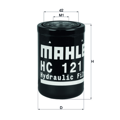 Гидравлический фильтр коробки передач HC 121 MAHLE (Filtration Group) 