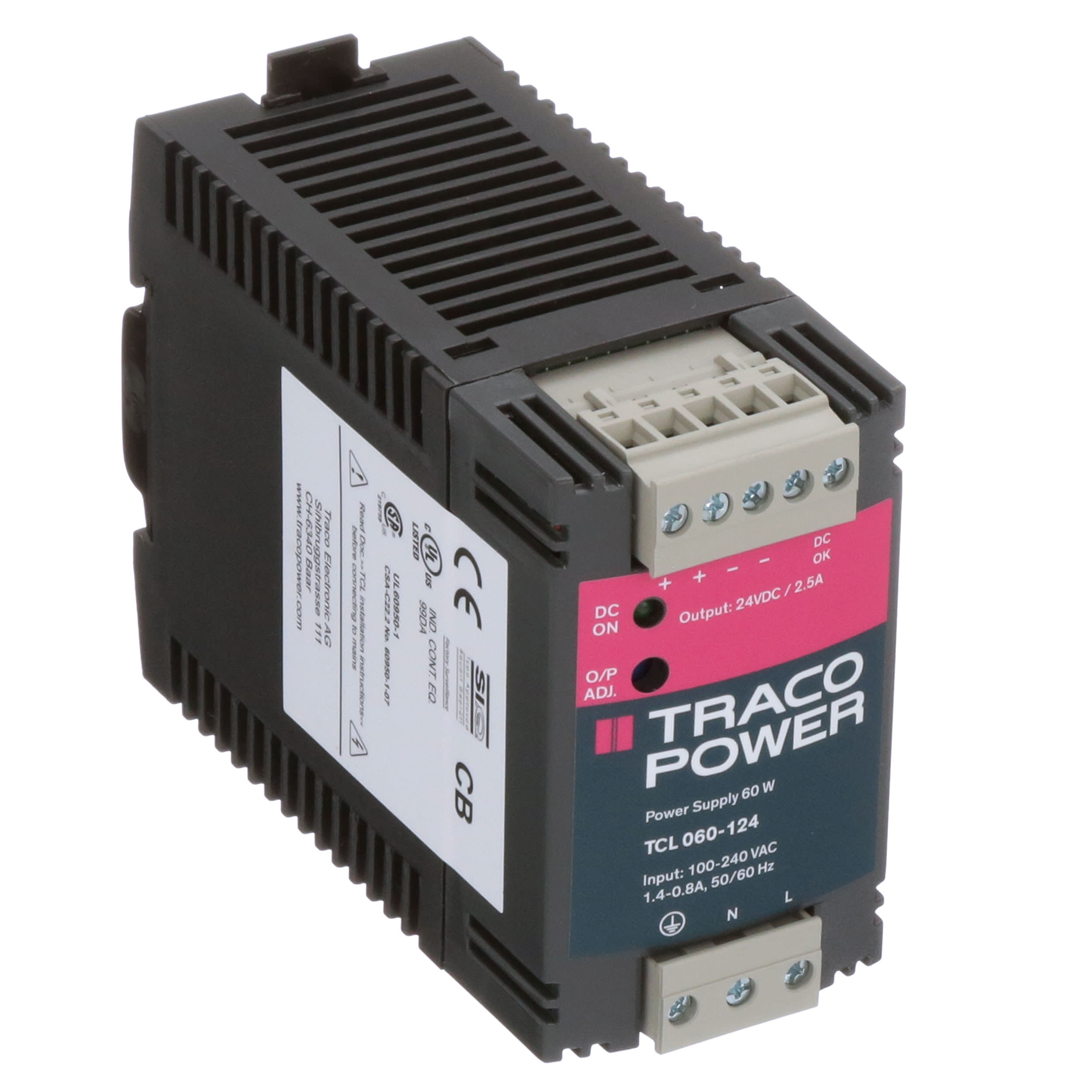   TRACO POWER TCL 060-124