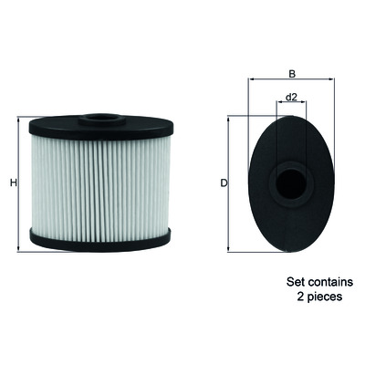 Отделитель масляного тумана SOX 6D/S MAHLE (Filtration Group) 