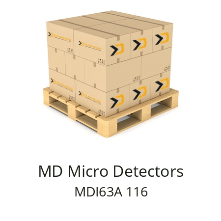  MDI63A1200Z5/30P10XXPR MD Micro Detectors MDI63A 116