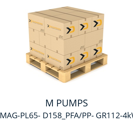   M PUMPS CMAG-PL65- D158_PFA/PP- GR112-4kW