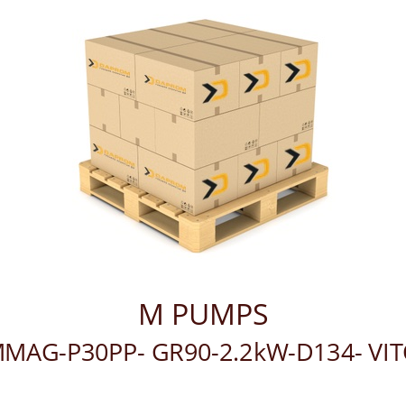   M PUMPS CMMAG-P30PP- GR90-2.2kW-D134- VITON