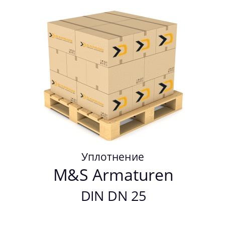 Уплотнение DIN DN 25 M&S Armaturen 