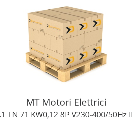   MT Motori Elettrici N.1 TN 71 KW0,12 8P V230-400/50Hz IE1