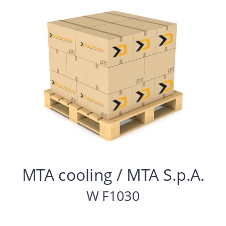   MTA cooling / MTA S.p.A. W F1030