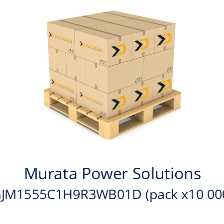   Murata Power Solutions GJM1555C1H9R3WB01D (pack x10 000)