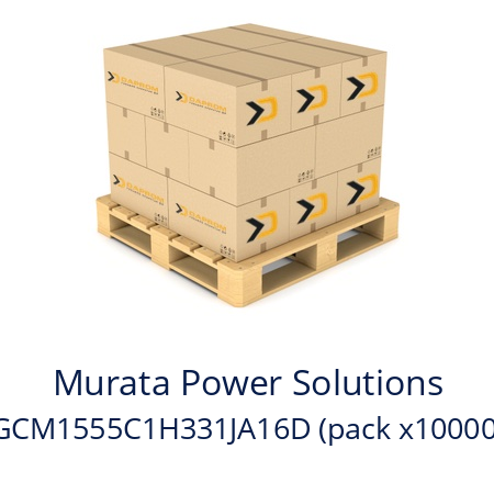   Murata Power Solutions GCM1555C1H331JA16D (pack x10000)