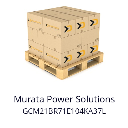   Murata Power Solutions GCM21BR71E104KA37L