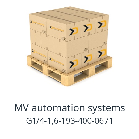  G1/4-1,6-193-400-0671 MV automation systems G1/4-1,6-193-400-0671