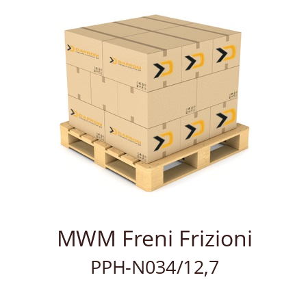   MWM Freni Frizioni PPH-N034/12,7