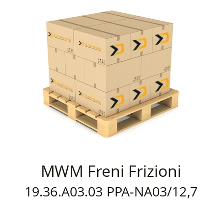   MWM Freni Frizioni 19.36.A03.03 PPA-NA03/12,7