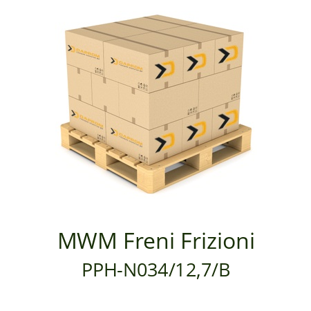   MWM Freni Frizioni PPH-N034/12,7/B