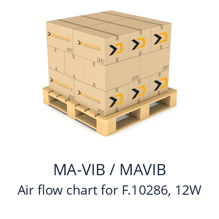   MA-VIB / MAVIB Air flow chart for F.10286, 12W