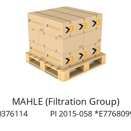   MAHLE (Filtration Group) 70376114           PI 2015-058 *E77680994