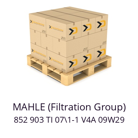   MAHLE (Filtration Group) 852 903 TI 07\1-1 V4A 09W29