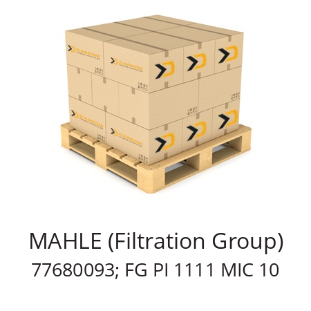   MAHLE (Filtration Group) 77680093; FG PI 1111 MIC 10