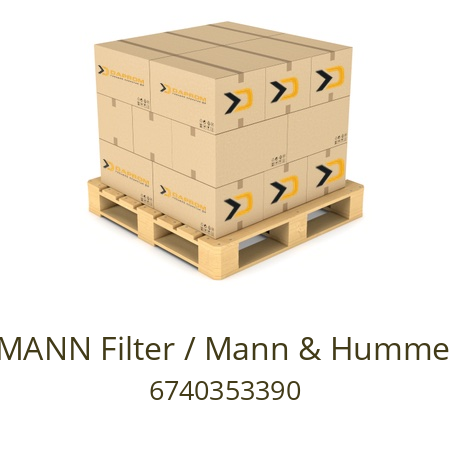  H 824/2 x MANN Filter / Mann & Hummel 6740353390