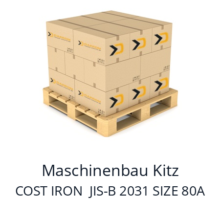   Maschinenbau Kitz COST IRON  JIS-B 2031 SIZE 80A