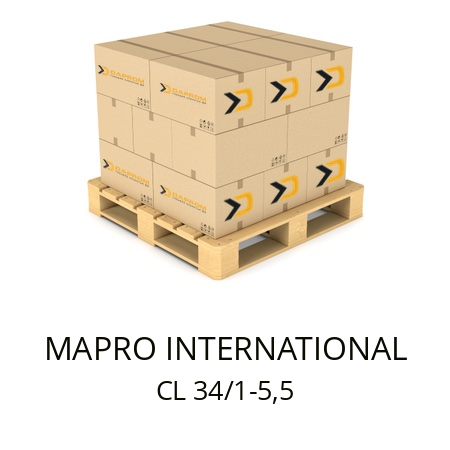   MAPRO INTERNATIONAL CL 34/1-5,5