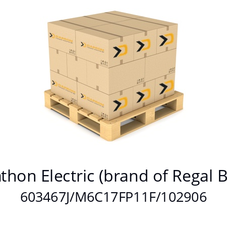   Marathon Electric (brand of Regal Beloit) 603467J/M6C17FP11F/102906