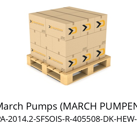   March Pumps (MARCH PUMPEN) DPMPA-2014.2-SFSOIS-R-405508-DK-HEW-PT100