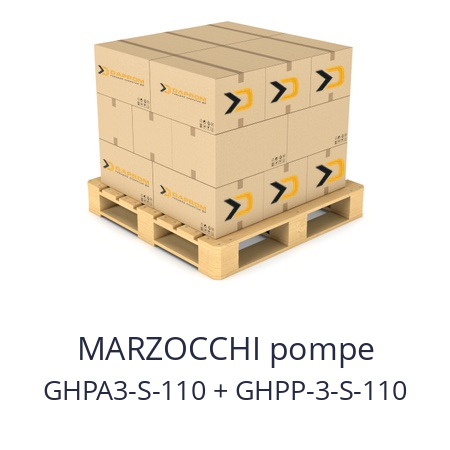   MARZOCCHI pompe GHPA3-S-110 + GHPP-3-S-110