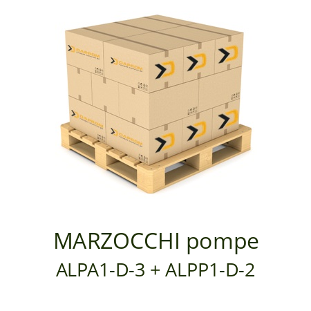   MARZOCCHI pompe ALPA1-D-3 + ALPP1-D-2