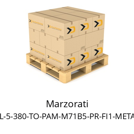   Marzorati SJM204-TL-5-380-TO-PAM-M71B5-PR-FI1-METAL GRIGIO