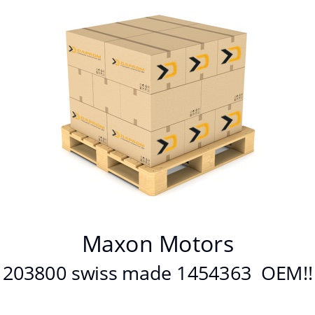   Maxon Motors 203800 swiss made 1454363  OEM!!