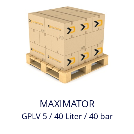   MAXIMATOR GPLV 5 / 40 Liter / 40 bar